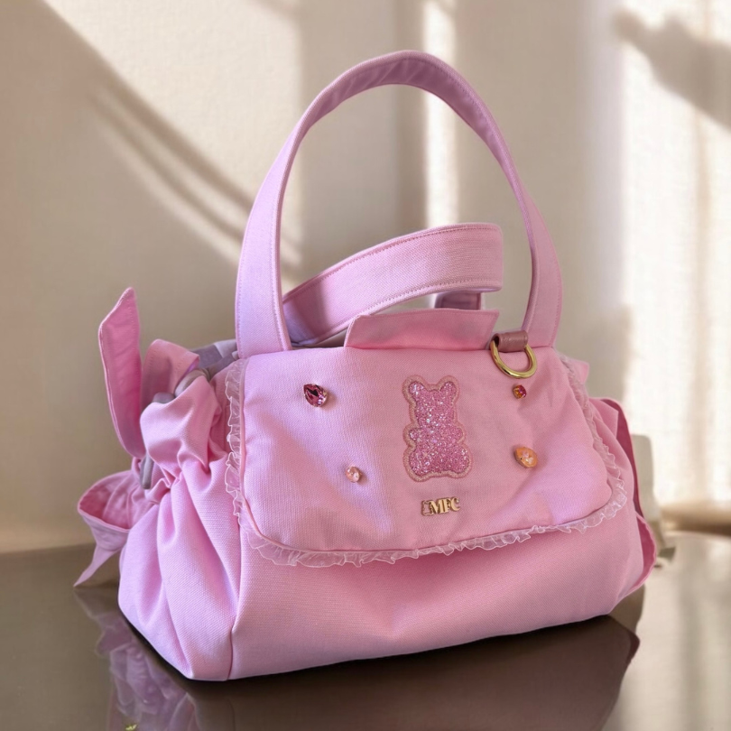 sac chihuahua été rose