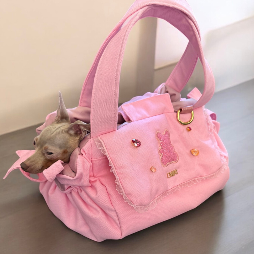 sac chihuahua été rose