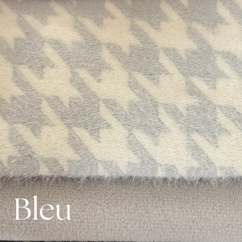 Sac de transport pour chien Stella motif pied de poule