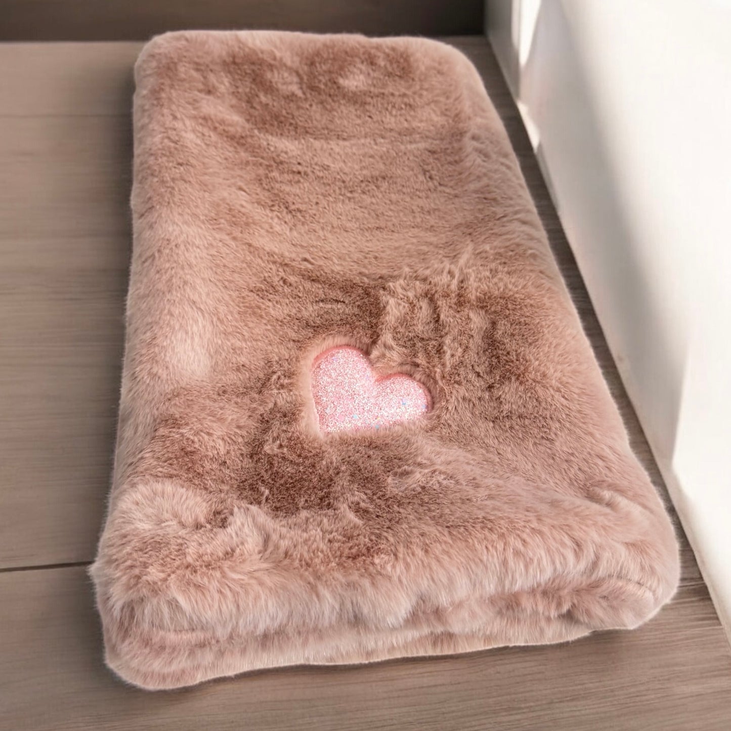Couverture rose clair