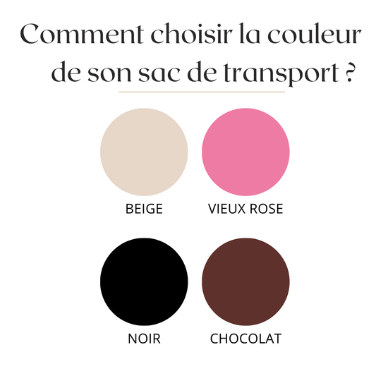 Comment choisir la couleur de son sac de transport pour chien ? - melissafendrichcreations