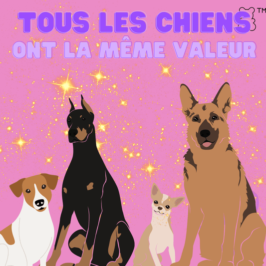 Tous les chiens ont la même valeur - melissafendrichcreations