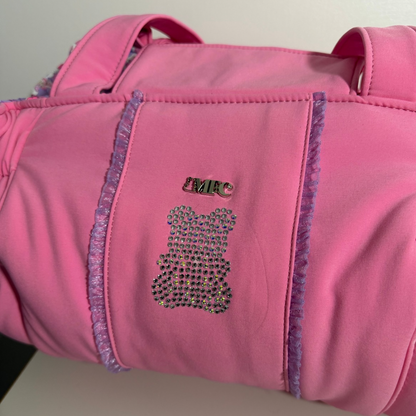 Sac de transport pour chien Stella été rose - Liberty - Édition limitée à 3 exemplaires