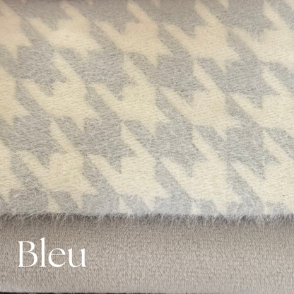 Sac de transport pour chien Stella motif pied de poule