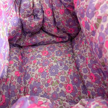 Sac de transport pour chien Stella été rose - Liberty - Édition limitée à 3 exemplaires