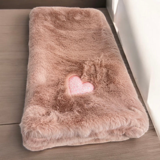 Couverture rose clair