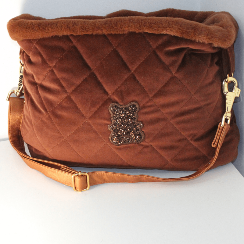 Sac bandoulière pour petit chien